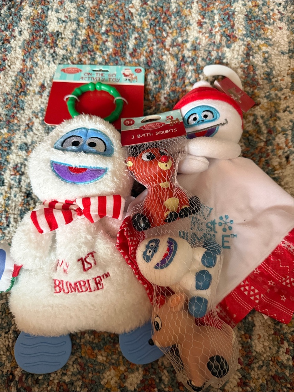 My First Bumble Plush Toy - White Holiday Yeti for Kids